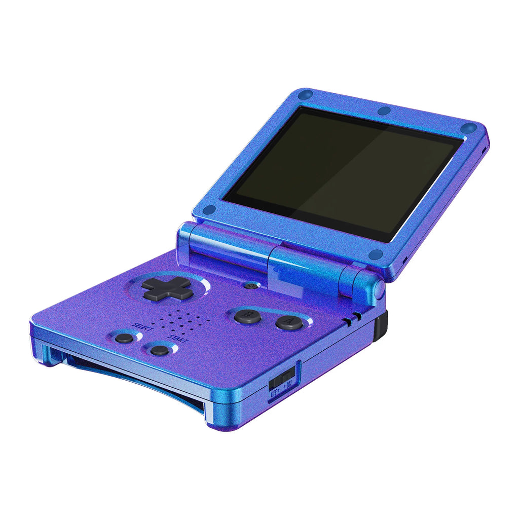 Chameleon Purple Blue Glossy Replacement Housing Shell for Gameboy Advance SP G478
