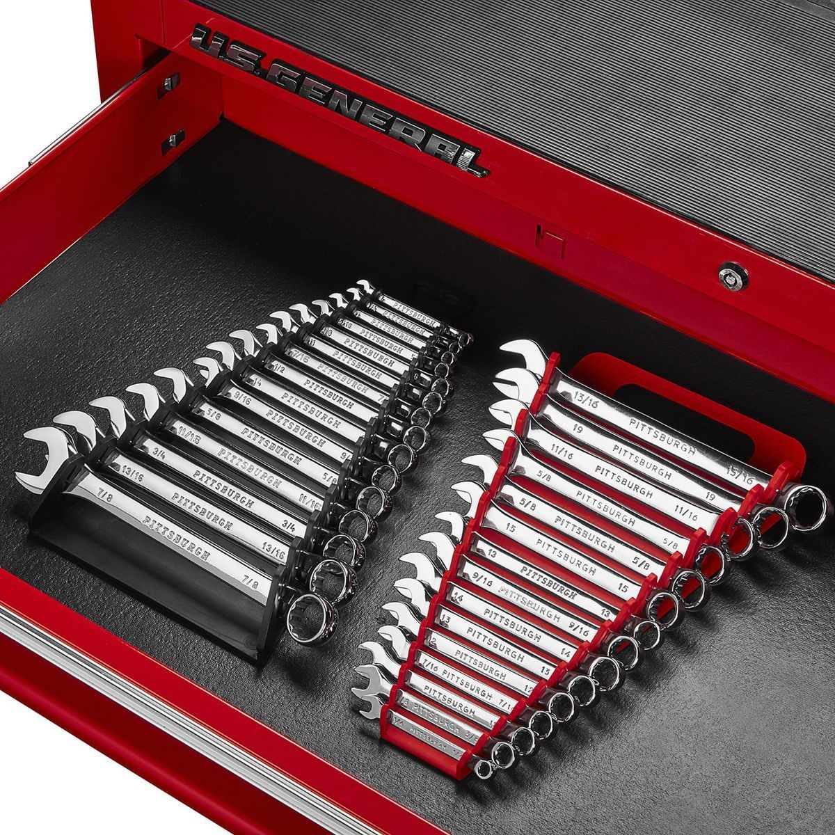 15-Slot Wrench Organizer, 2-Piece Q505
