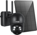 Wireless 360° PTZ 15000mAh Battery Powered Security Camera with Spotlight I388612