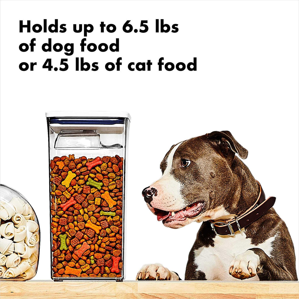 Pet Container with Scoop U51197
