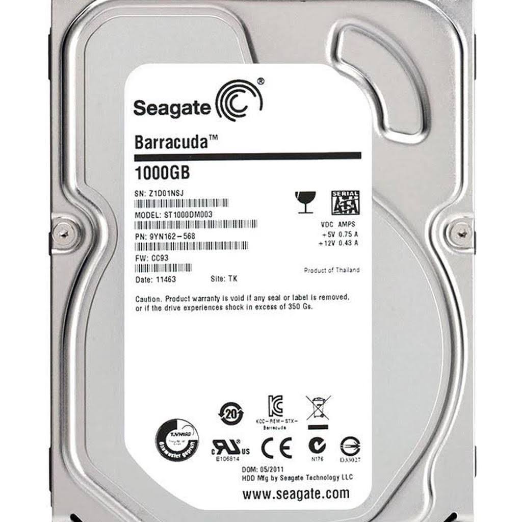 1 TB 3.5 Internal Hard Drive M6646